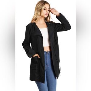 Love Tree Black Light Weight Jacket